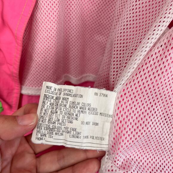 Vintage OshKosh B/gosh Girls Windbreaker Jacket 6 - Picture 15 of 15